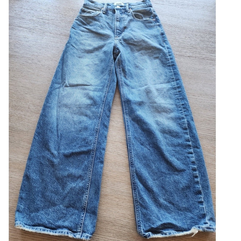 ☀️Barrel Leg PAIGE Anthropologie Arellia Ankle Jeans. Gritty Boho streetwear Y2K